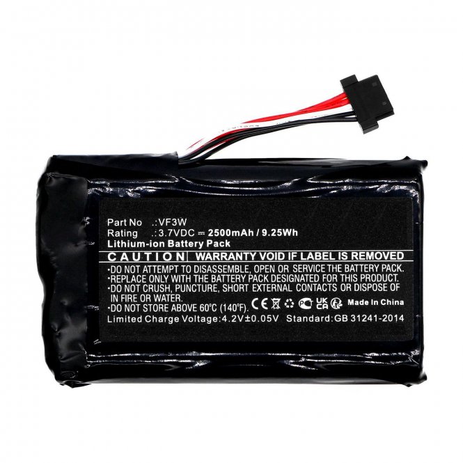 CoreParts Battery 3.7V 2500mAh 9.25Wh 