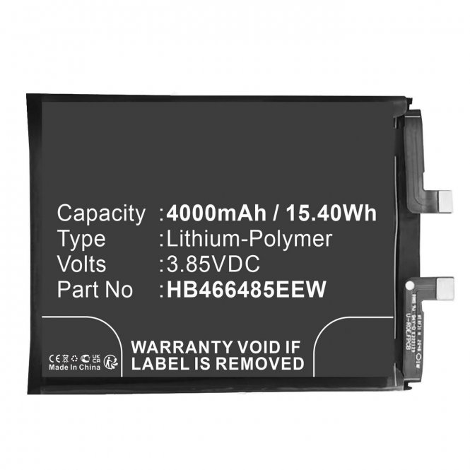 CoreParts Battery 3.85V 4000mAh 15.40Wh  - disponible 48 / 72h 