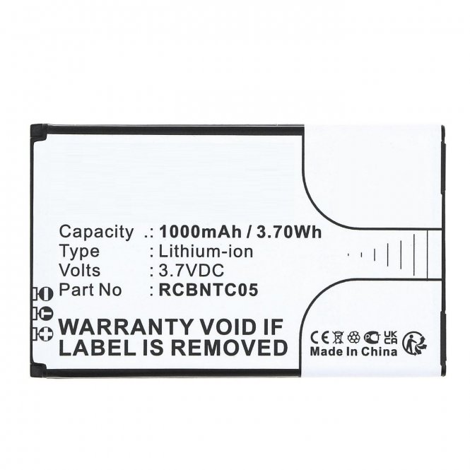CoreParts Battery 3.7V 1000mAh 3.70Wh 