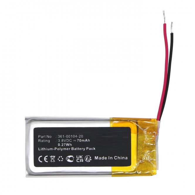 CoreParts Battery 3.8V 70mAh 0.27Wh for