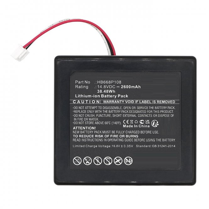 CoreParts Battery 14.8V 2600mAh 38.48Wh