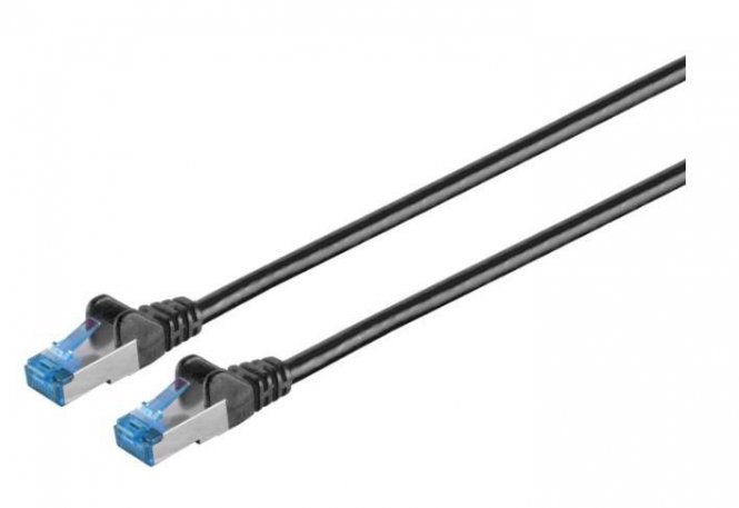 MicroConnect S/FTP CAT6 5m Black PVC PiMF (Pairs in metal foil) 