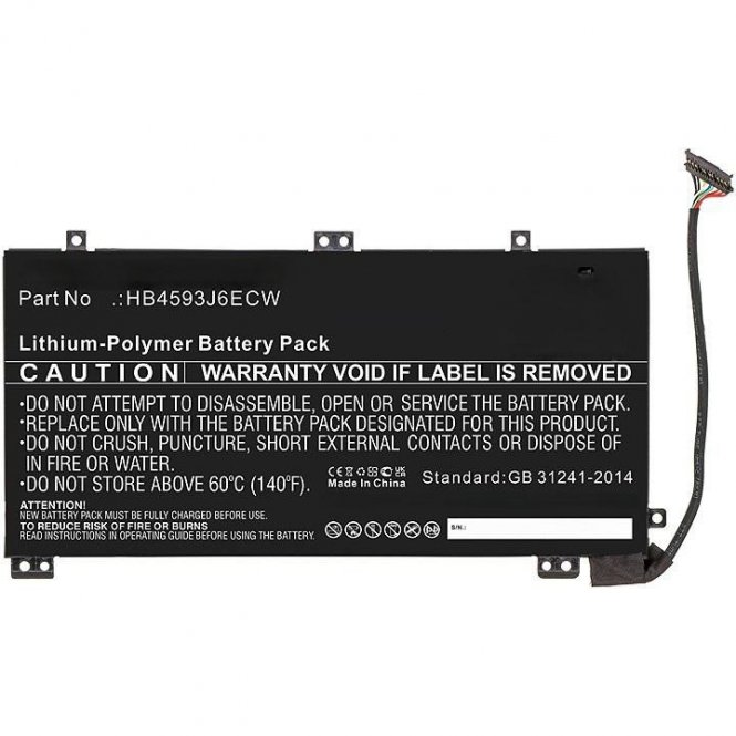 CoreParts Laptop Battery for Huawei  - disponible 48 / 72h 