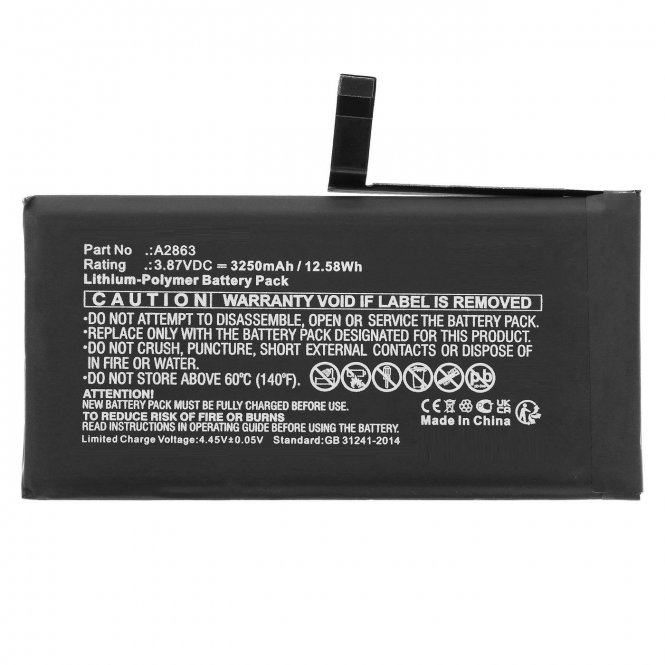 CoreParts Battery 12.58Wh Li-Polymer 
