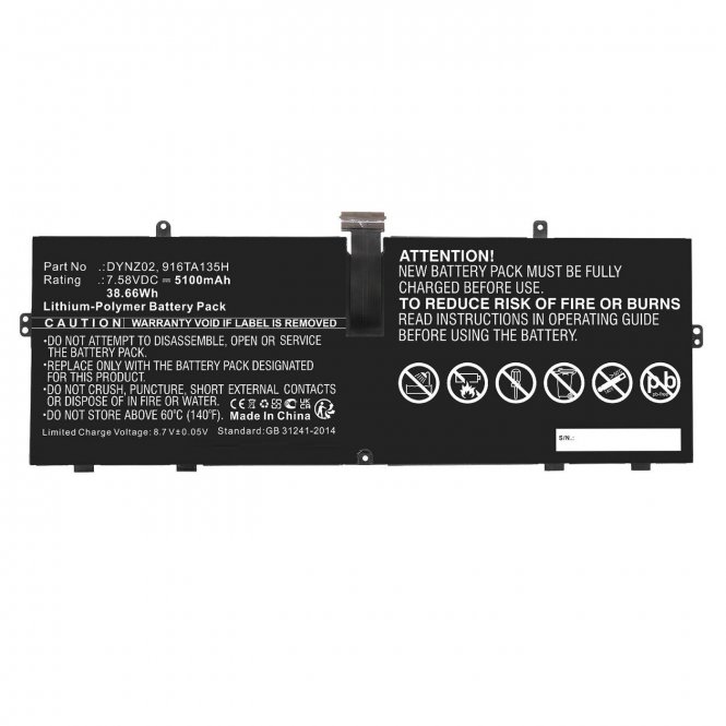 CoreParts Battery 38.66Wh Li-Polymer 