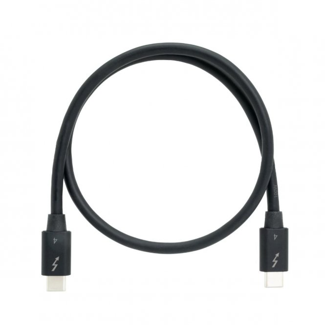 QNAP Thunderbolt 4 Passive 40Gb/s  0.5m USB Type-C Cable 