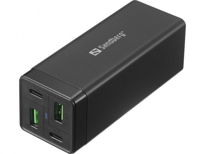 Sandberg 4in1 Charger 2xUSB-C 2xUSB 65W 4in1 Charger 2xUSB-C 2xUSB 