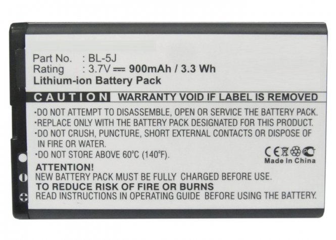 CoreParts Battery 3.33Wh Li-ion 3.7V