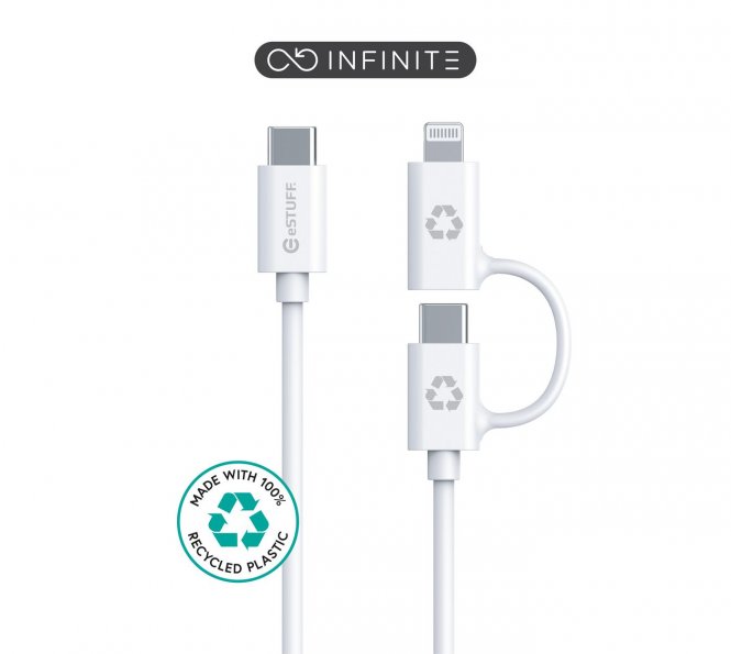 eSTUFF INFINITE (GRS) Super Soft  100% Recycled TPE 2-IN-1 
