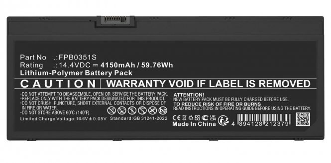 CoreParts Laptop Battery for Fujitsu