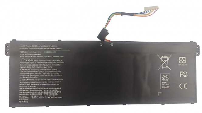 CoreParts Battery Li-Polymer 48.00Wh - disponible 48 / 72h