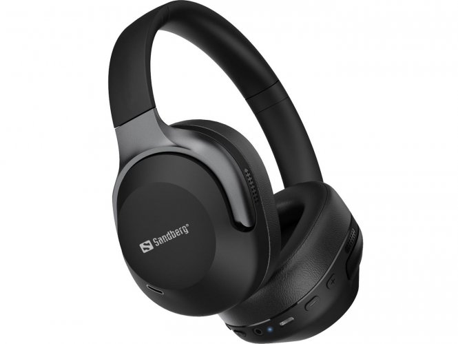 Sandberg Wireless Travel Headset  ANC+ENC Wireless Travel 
