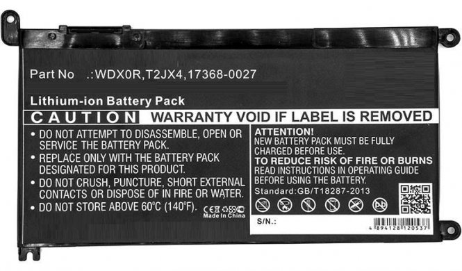 CoreParts Laptop Battery for Dell - disponible 48 / 72h