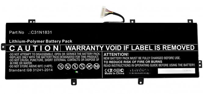 CoreParts Laptop Battery for Asus - disponible 48 / 72h