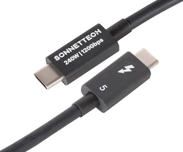 Sonnet Thunderbolt Cable 0.3 M 80  Gbit/S Black 