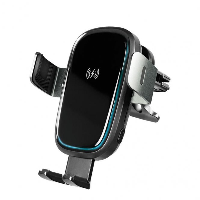 LogiLink Wireless Car Charger w/Gravity Trigger, 15W