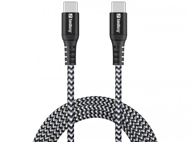 Sandberg Survivor USB-C Cable 2M 100W Survivor USB-C Cable 2M 100W 