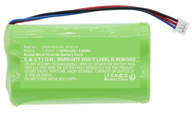CoreParts Battery 4.80Wh Ni-MH 2.4V 