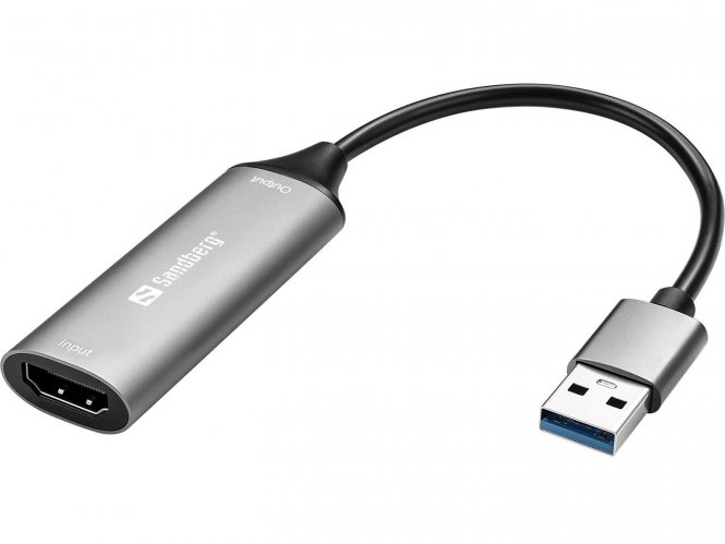 Sandberg HDMI Capture Link to USB-A HDMI Capture Link to USB, 