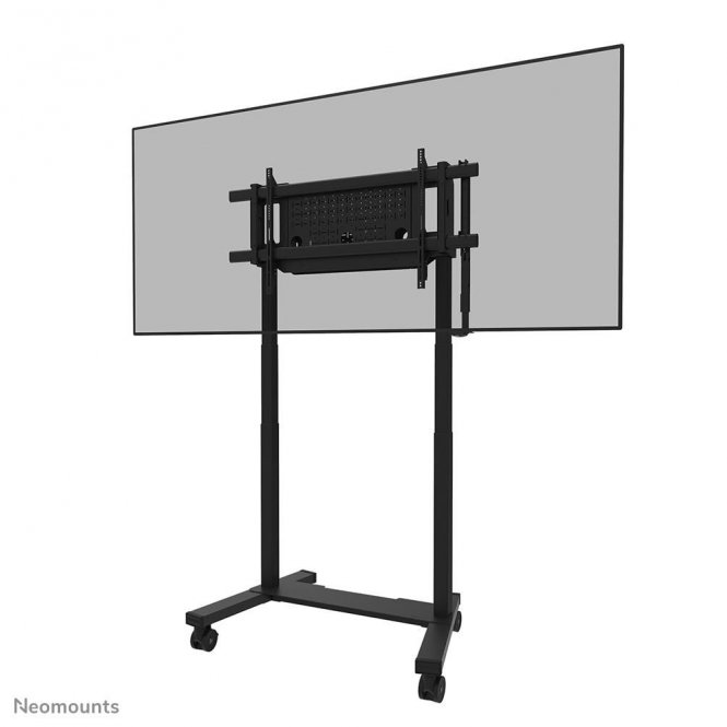Neomounts FL55-975BL1, Mobile Motorised  XL Display Trolley, 75-115", 