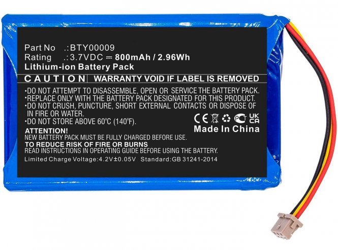 CoreParts Battery 2.96Wh Li-ion 3.7V  - disponible 48 / 72h 