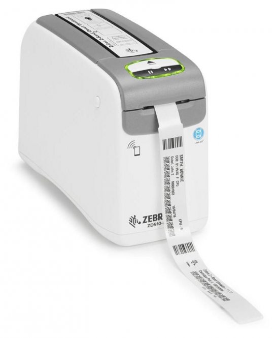 Zebra DT Printer ZD510 Wristband ZPL II, XML, 300 dpi, EU and