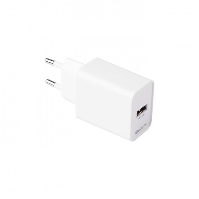 eSTUFF INFINITE (GRS) USB-A Charger  EU 18W Qualcom Quick Charge. 