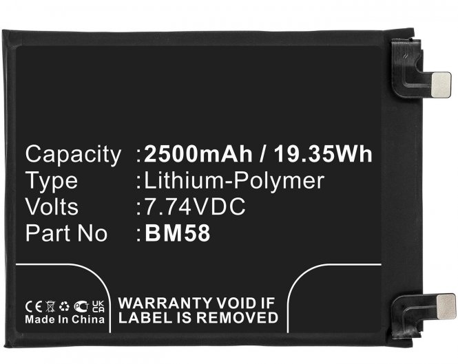 CoreParts Battery 19.35Wh Li-Polymer 