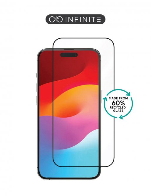 eSTUFF INFINITE  iPhone 15 Plus  Screen Protector. Full Cover 