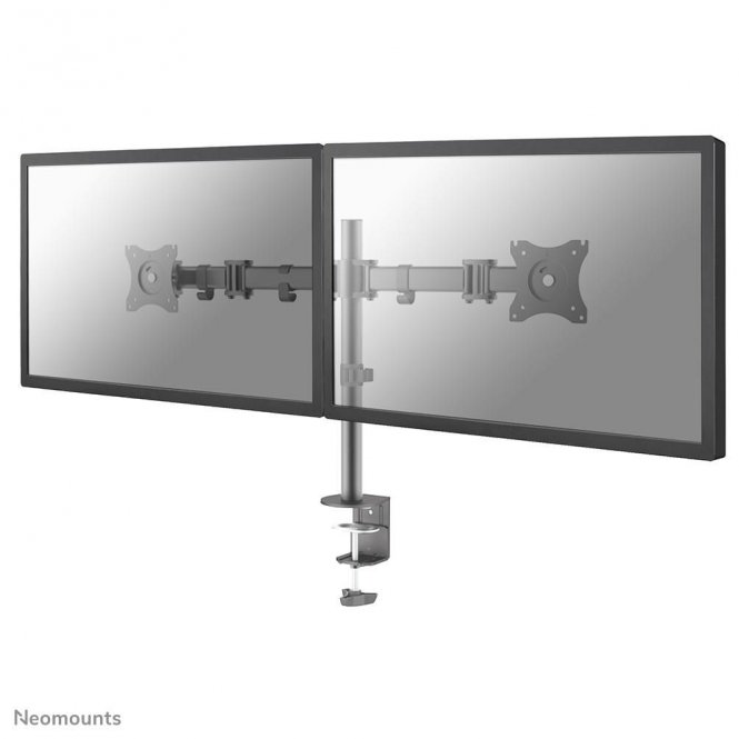 Neomounts Full Motion Dual Desk Monitor  Arm (Clamp & Grommet) For Two  - disponible 15 jours 