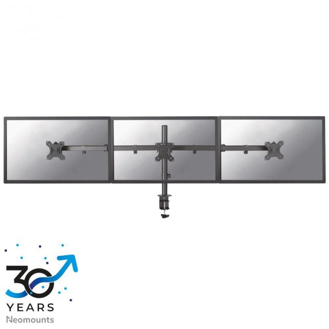Neomounts FPMA-D550D3BLACK, Triple  Monitor Arm, 10-27". Max 6  - disponible 15 jours 
