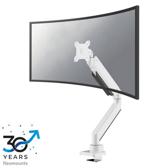 Neomounts NM-D775WHITEPLUS, Monitor Arm  (Clamp & Grommet) For 1 x  - disponible 15 jours 