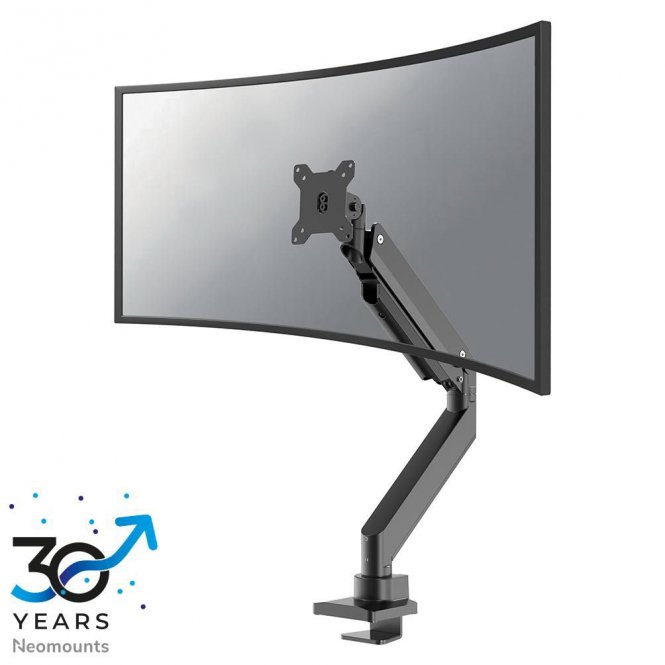 Neomounts NM-D775BLACKPLUS, Single Monitor Arm for Curved - disponible 15 jours