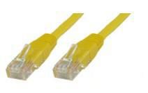 MicroConnect U/UTP CAT5e 15M Yellow PVC Unshielded Network Cable, 