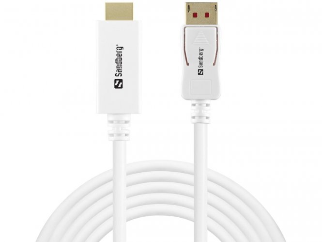 Sandberg DisplayPort 1.4-HDMI 4K60Hz 2m DisplayPort 1.4-HDMI 4K60Hz 