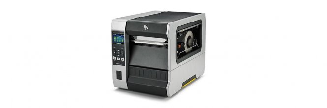Zebra TT Printer ZT620 6" 203 dpi, Euro and UK cord, Serial, 