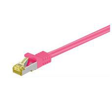 MicroConnect CAT7 S/FTP Network Cable  1,5m, Pink CAT7 S/FTP Network 