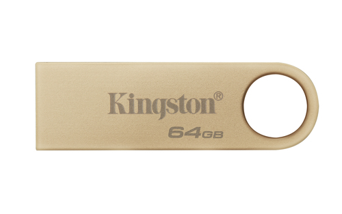 Kingston DataTraveler SE9 G3 - Clé USB - 64 Go - USB 3.2 Gen 1 - or 