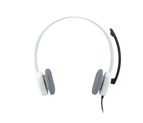 Logitech Stereo Headset H150 - Micro-casque - sur-oreille - filaire - noix de coco - disponible 48 / 72h 