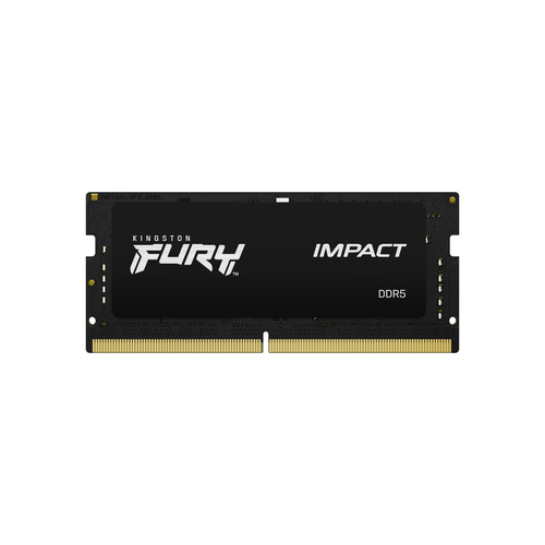 Kingston FURY Impact - DDR5 - kit - 64 Go: 2 x 32 Go - SO DIMM 262 broches - 5600 MHz / PC5-44800 - CL40 - 1.1 V - mémoire sans tampon - on-die ECC 
