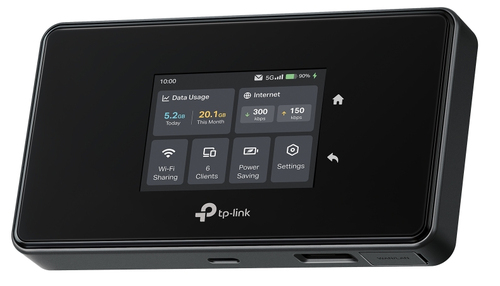 TP-Link M8550 V1 - Point d'accès mobile - 5G LTE Advanced - 3.4 Gbits/s - Wi-Fi 5, Wi-Fi 6E 