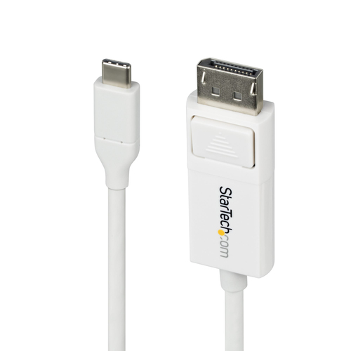 STARTECH 6ft USB C to DisplayPort 1.2 Cable 4K - disponible 24 / 48h