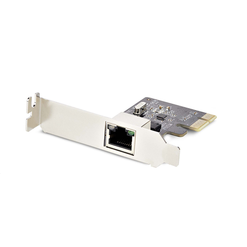 StarTech.com 1-Port Gigabit PCIe Network Adapter Card, TAA Compliant - Adaptateur réseau - PCI Express x1 profil bas - Gigabit Ethernet x 1 - noir - Conformité TAA 