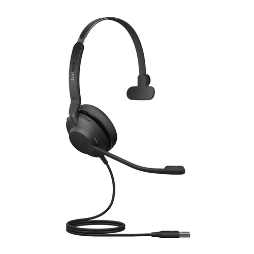 Jabra Evolve2 30 SE UC Mono - Micro-casque - sur-oreille - filaire - USB-A - isolation acoustique - Optimisé pour la CU - disponible 48 / 72h 
