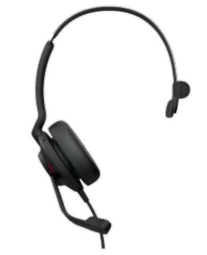 Jabra Evolve2 30 SE MS Mono - Micro-casque - sur-oreille - filaire - USB-C, USB-A - isolation acoustique - Certifié pour Microsoft Teams 