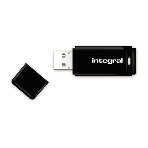 Integral - Clé USB - 16 Go - USB 2.0 - noir 