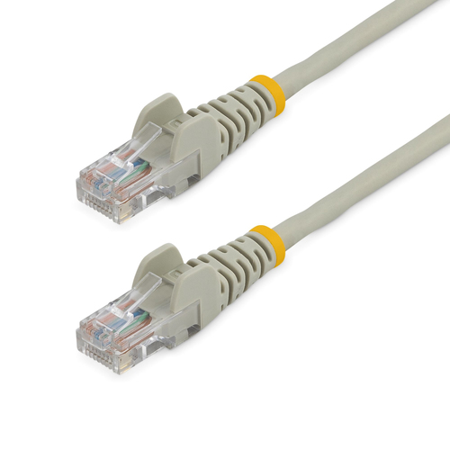 7m Gray Snagless Cat5e Patch Cable 