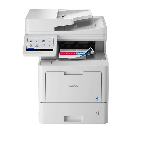 Brother MFC-L9630CDN - Imprimante multifonctions - couleur - laser - A4/Legal (support) - jusqu'à 40 ppm (copie) - jusqu'à 40 ppm (impression) - 620 feuilles - 33.6 Kbits/s - Gigabit LAN, USB 2.0, hôte USB, NFC 