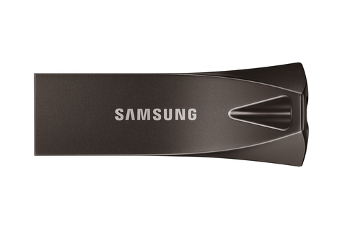 Samsung BAR Plus MUF-512BE4 - Clé USB - 512 Go - USB 3.2 Gen 1 - gris 