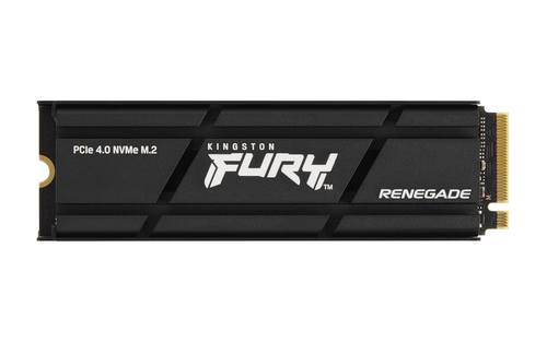 Kingston FURY Renegade - SSD - 2 To - interne - M.2 2280 - PCIe 4.0 x4 (NVMe) - dissipateur de chaleur intégré 
